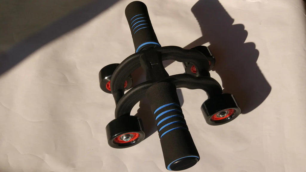 Versatile Home Fitness Equipment – Black Compact Workout Gear