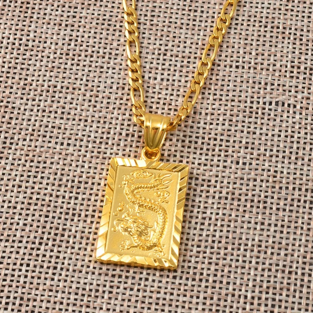 Dragon Tablet Necklace