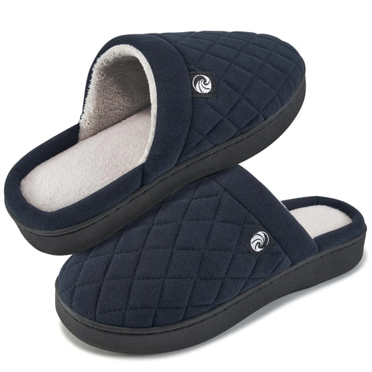 Ecetana Memory Foam Slippers – Unisex Indoor/Outdoor House Shoes