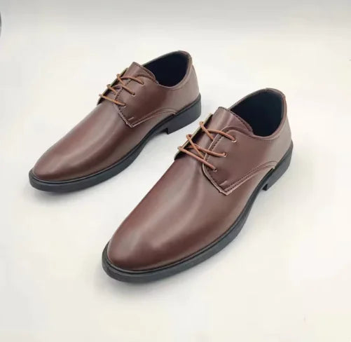 Oxfords clásicos de cuero para hombre: zapatos de vestir formales de estilo británico
