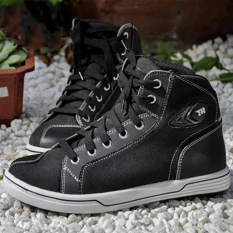 Men’s Summer Motorcycle Riding Boots – Anti-Fall Casual Short Boots