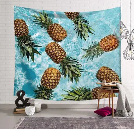 Printed Wall Tapestry – Lightweight Polyester Decor