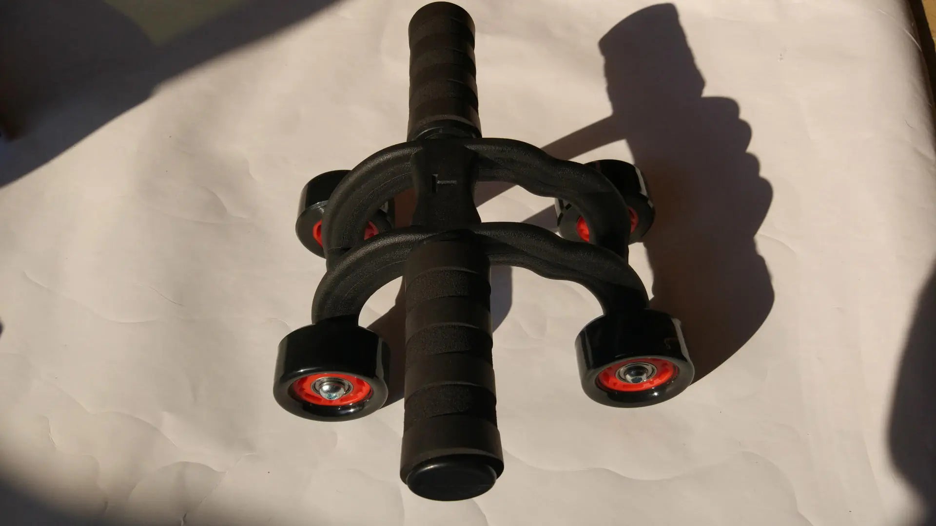 Versatile Home Fitness Equipment – Black Compact Workout Gear