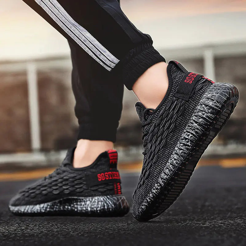 Sports Shoes – Black Running Sneakers