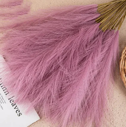 Mini Artificial Pampas Reed Grass – Elegant Home Accent