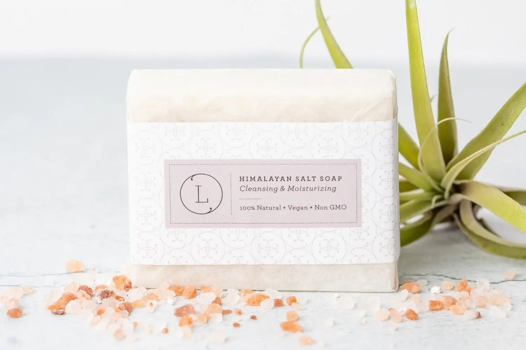 Himalayan Salt Soap Bar, Natural Unscented Soap, Vegan Handmade Soap （Private Listing U2579245）