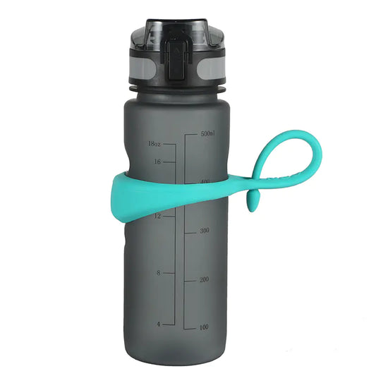 Fitness Sports Water Bottle with Magnetic Handle Ring – Multiple Colors