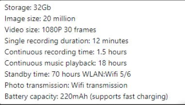 AI Camera Smart Glasses - Trendy Home Mart