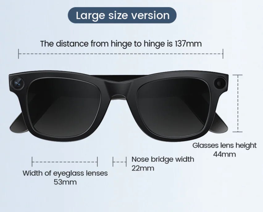 AI Camera Smart Glasses - Trendy Home Mart