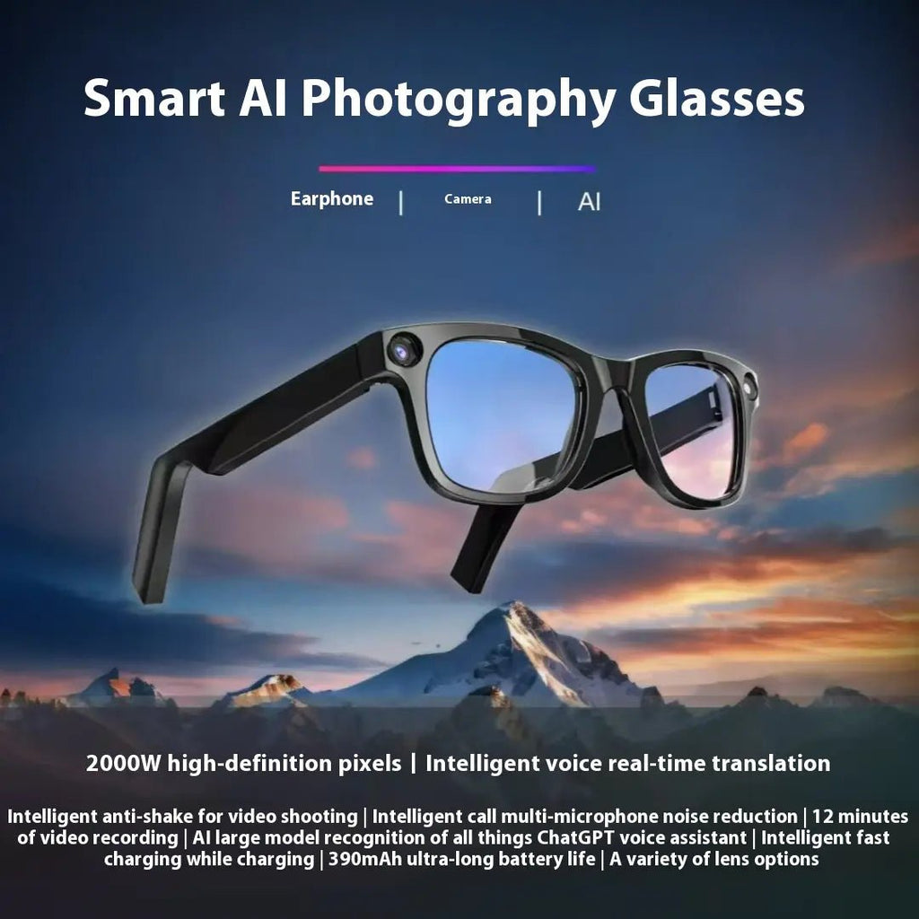 AI Camera Smart Glasses - Trendy Home Mart