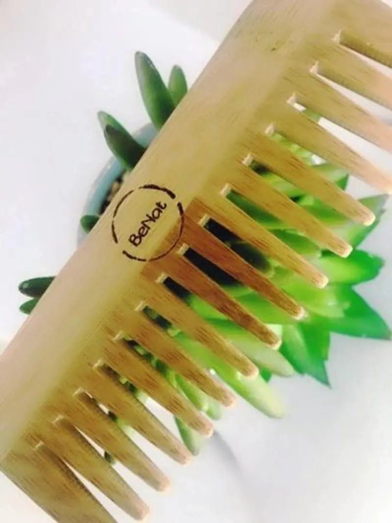 All - Natural Bamboo Hair Comb - Trendy Home Mart