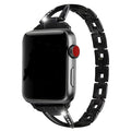 Apple Watch Band X-Type Stainless Steel with Diamonds - Trendy Home Mart