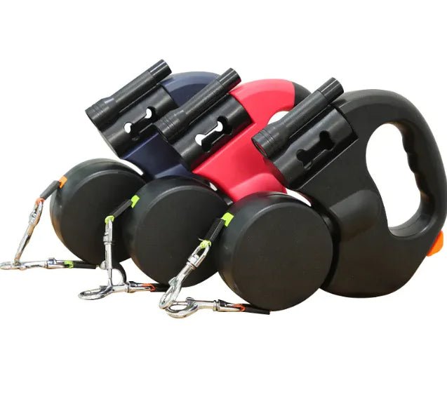 Auto Double Dog Leash - Trendy Home Mart