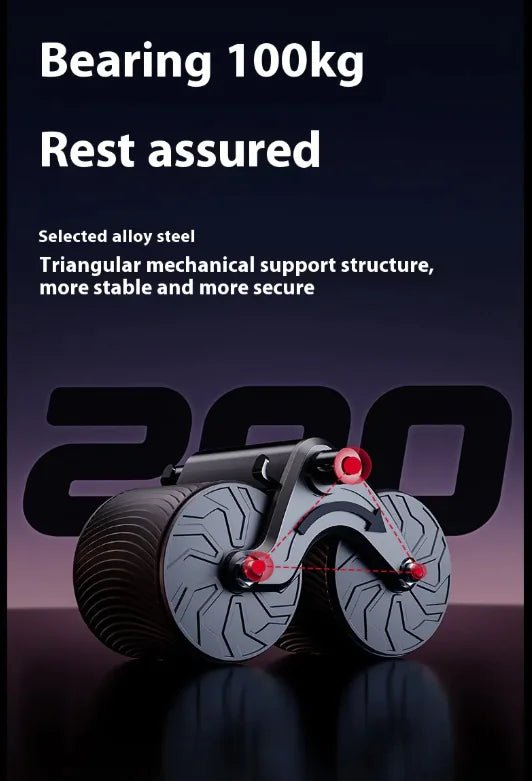 Automatic Rebound Abdominal Wheel - Trendy Home Mart