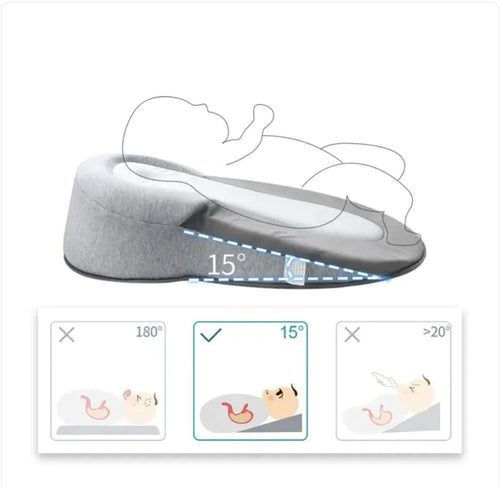 Baby Anti - Spit Up Pillow - Trendy Home Mart