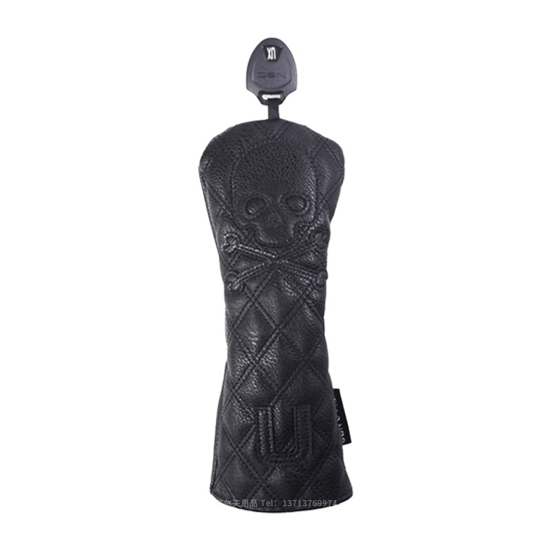 Black PU Leather Golf Club Headcovers - Trendy Home Mart