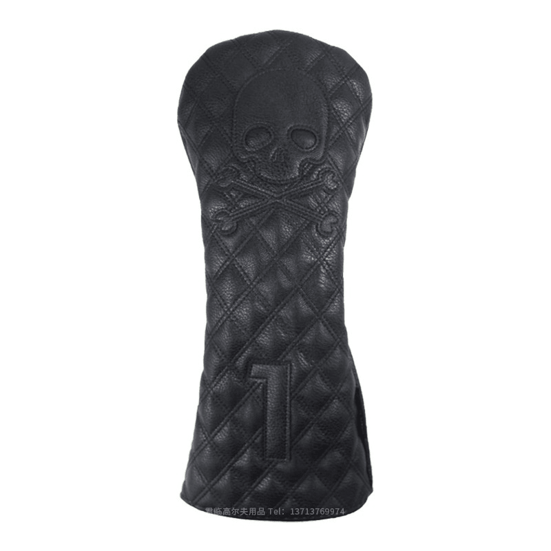 Black PU Leather Golf Club Headcovers - Trendy Home Mart