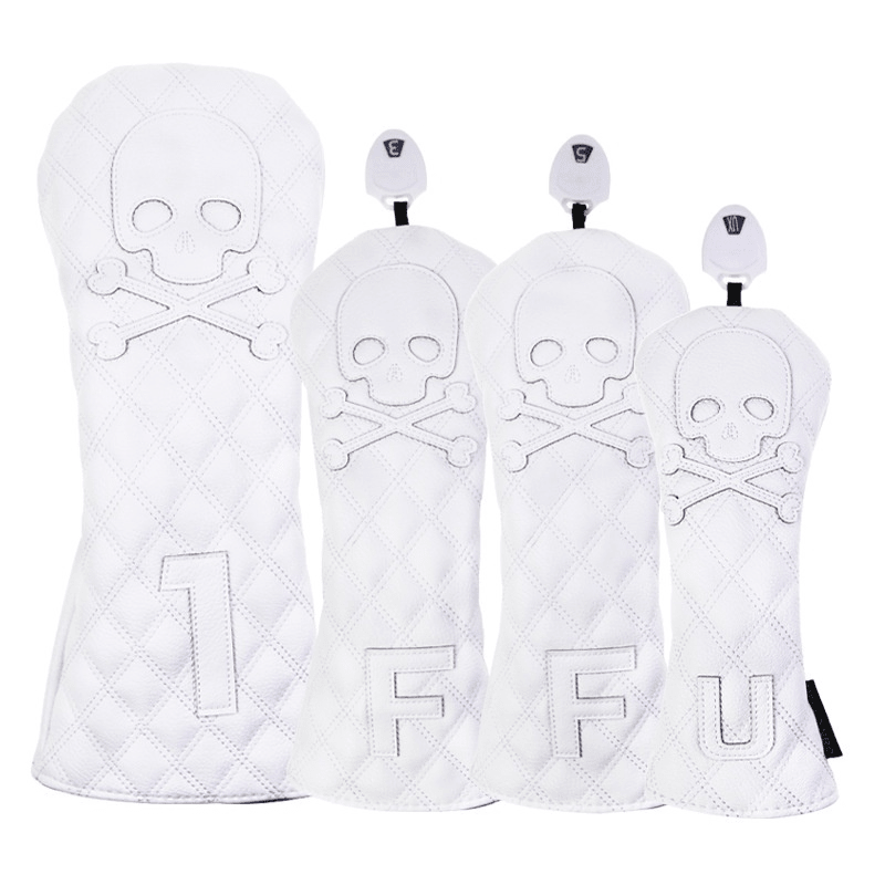 Black PU Leather Golf Club Headcovers - Trendy Home Mart