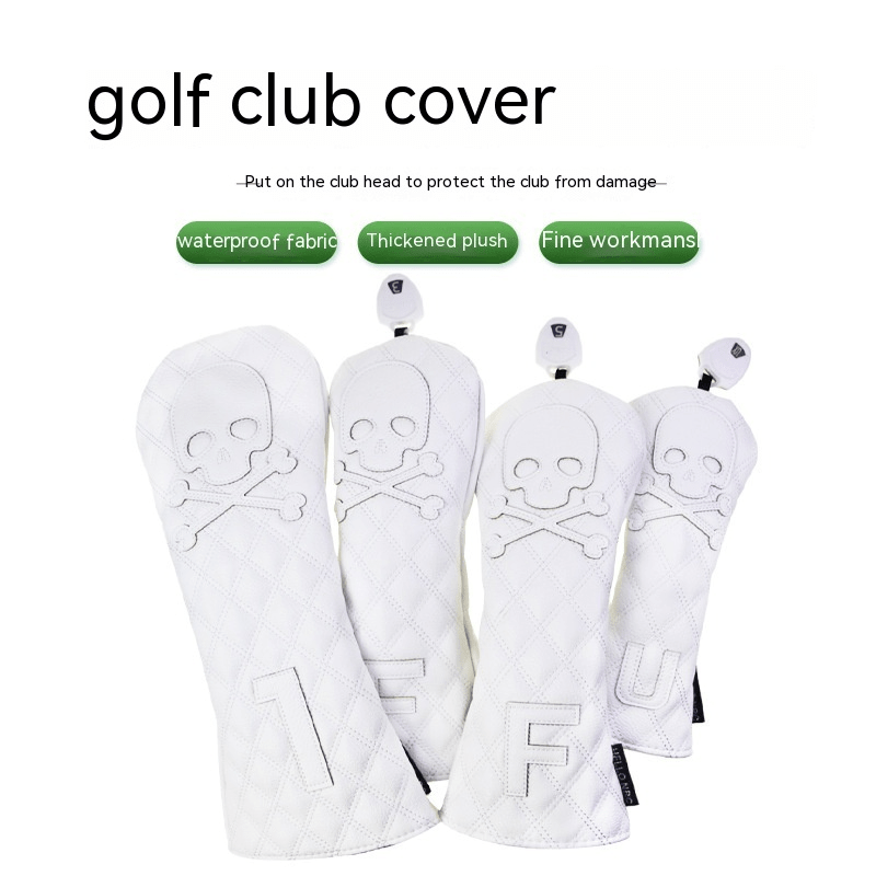 Black PU Leather Golf Club Headcovers - Trendy Home Mart