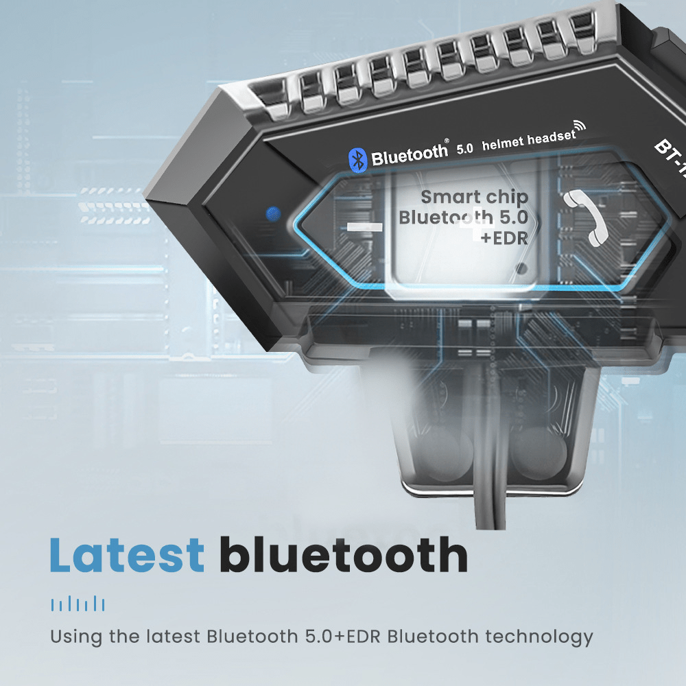 Bluetooth Wireless Headset For Motorcycle Helmet - Trendy Home Mart