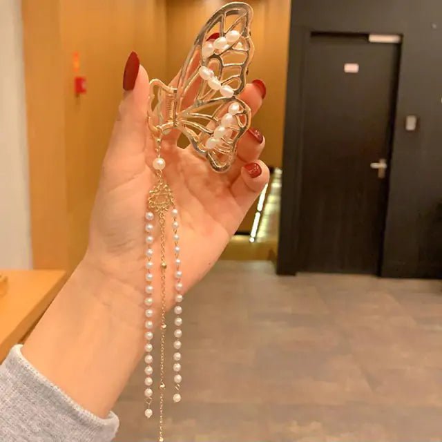 Butterfly Hair Claw - Trendy Home Mart