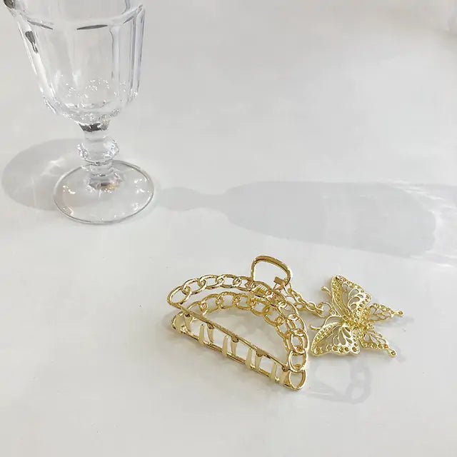 Butterfly Hair Claw - Trendy Home Mart