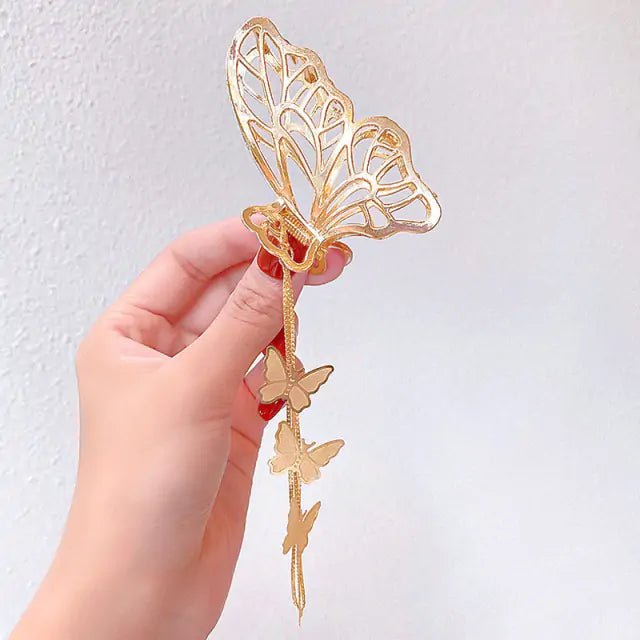 Butterfly Hair Claw - Trendy Home Mart