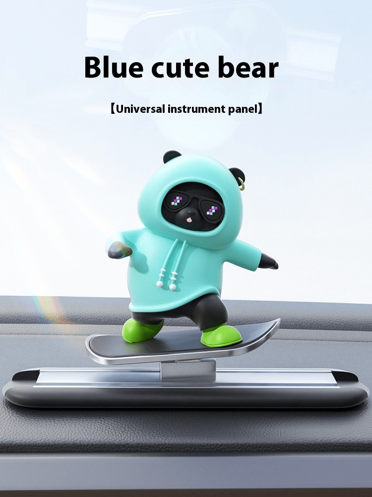 Cartoon Bear Car Skateboard - Trendy Home Mart