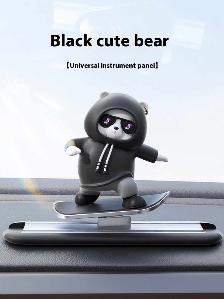 Cartoon Bear Car Skateboard - Trendy Home Mart