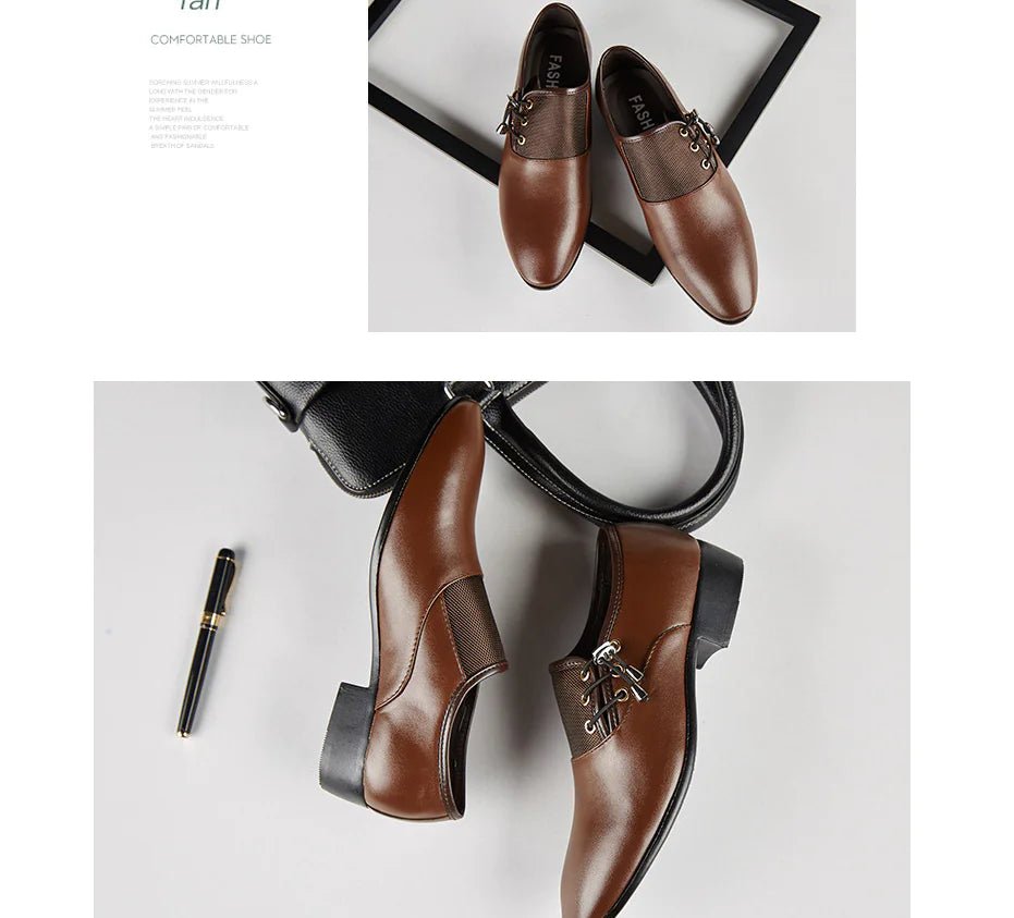 Casual Leather Shoes – Formal & Leisure Footwear - Trendy Home Mart