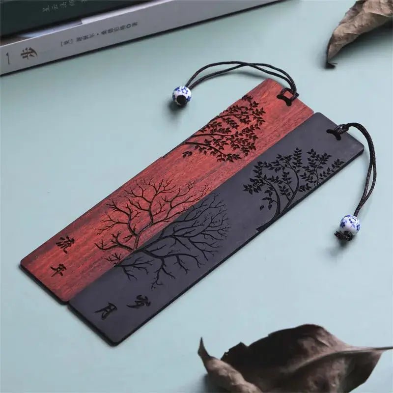 Chinese Style Wooden Bookmark - Trendy Home Mart