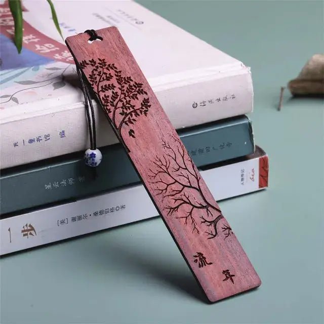 Chinese Style Wooden Bookmark - Trendy Home Mart