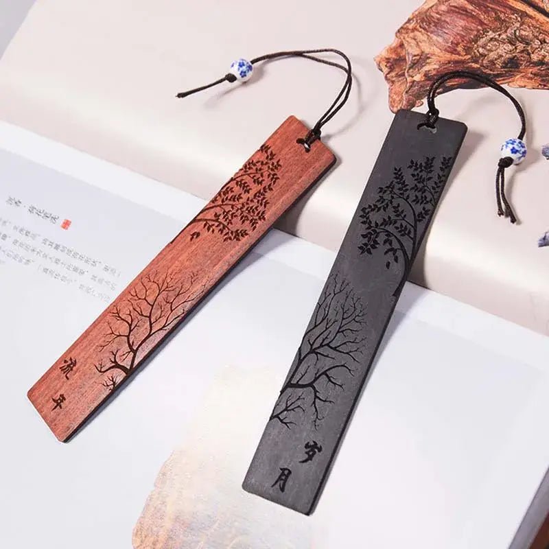 Chinese Style Wooden Bookmark - Trendy Home Mart
