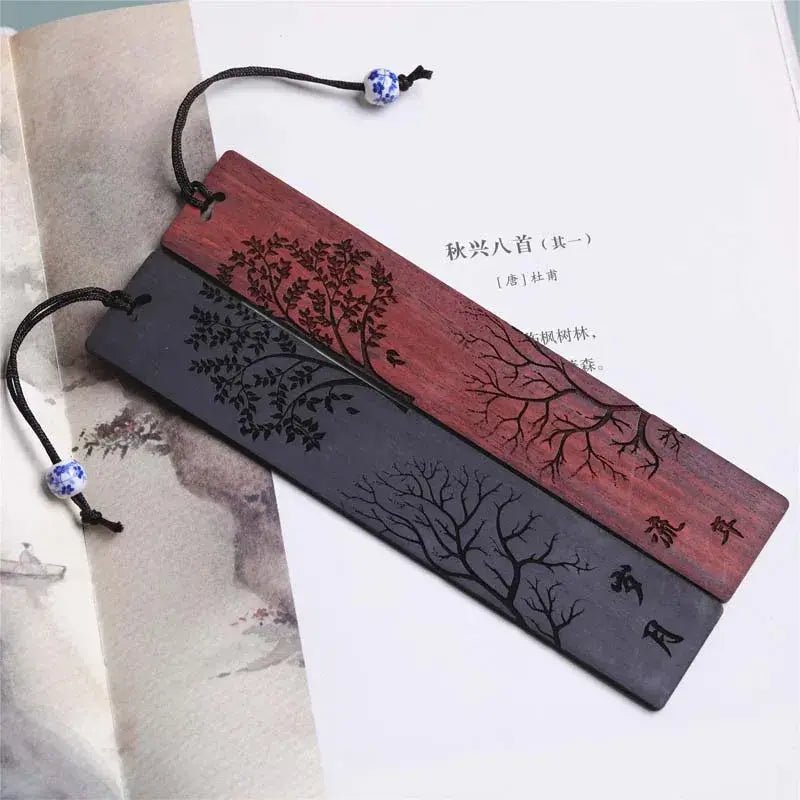 Chinese Style Wooden Bookmark - Trendy Home Mart