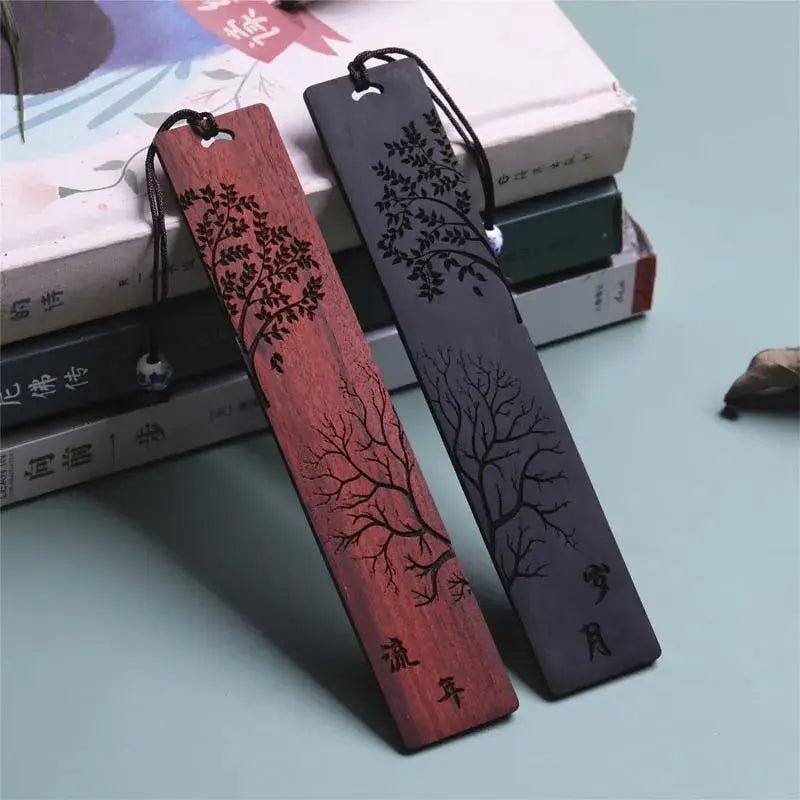 Chinese Style Wooden Bookmark - Trendy Home Mart
