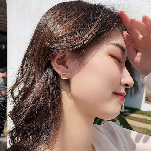 Circle Earrings - Trendy Home Mart