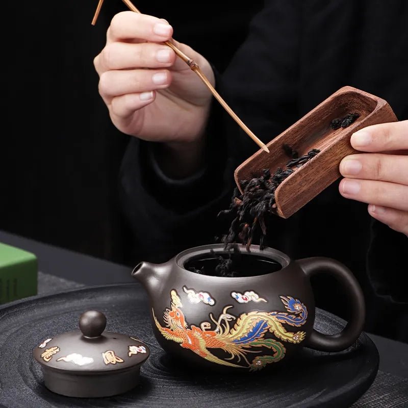 Color Changing Ceramic Teapot, - Trendy Home Mart