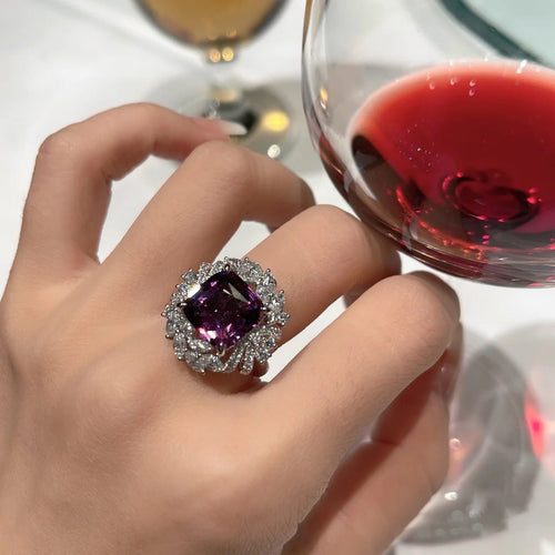 Colorful Gemstone Ring for Women - Inspirational Design - Trendy Home Mart