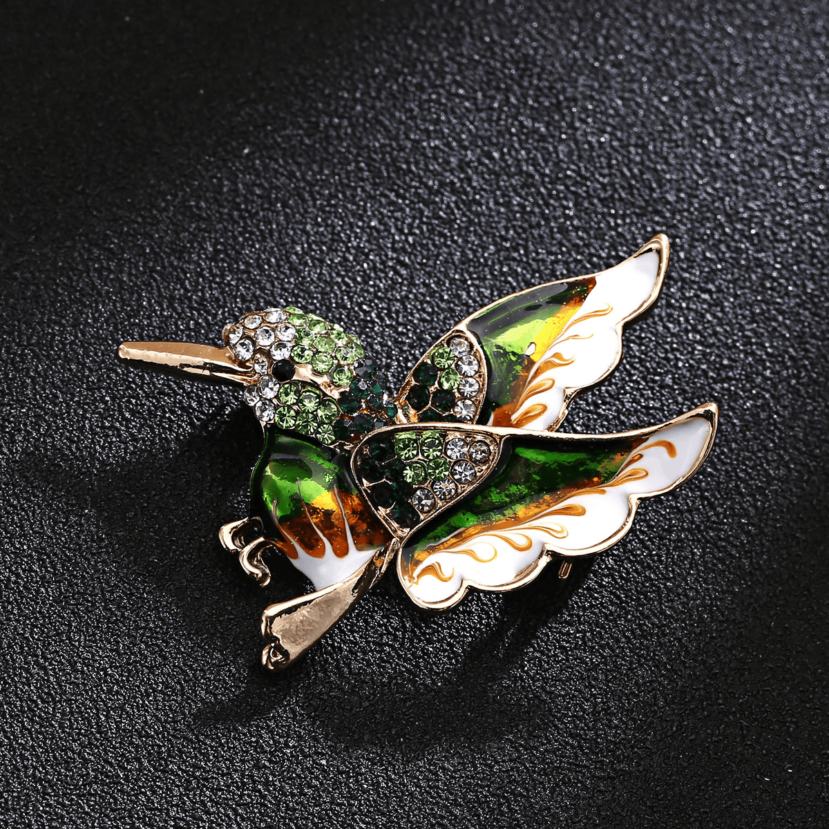 Colorful Hummingbird Brooch - Trendy Women's Jewelry - Trendy Home Mart