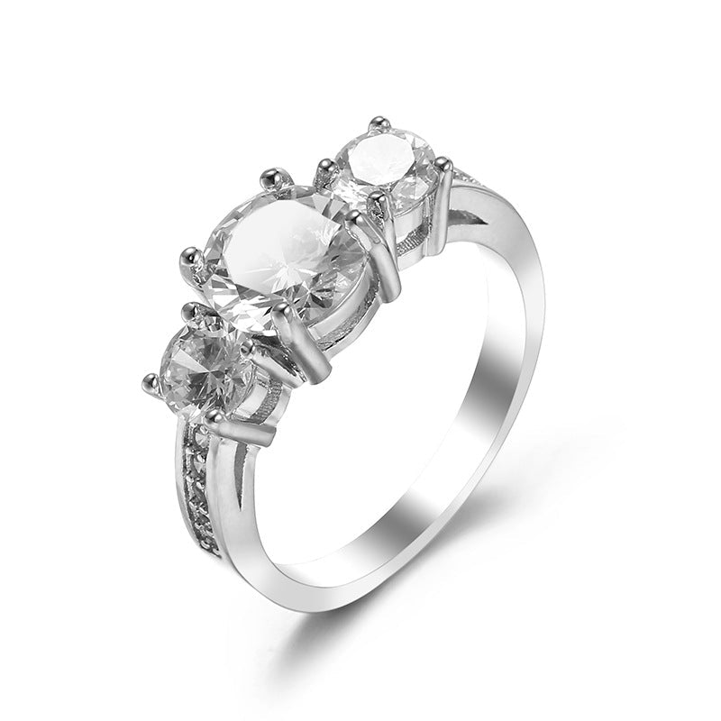 Creative Zircon Ring - Women's Jewelry Accessory - Trendy Home Mart