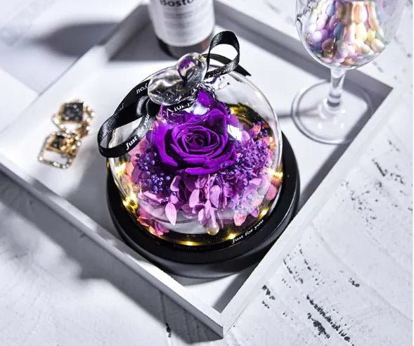 Cross - Border Rose Home Decor for Girlfriend – Handmade Immortal Flower - Trendy Home Mart