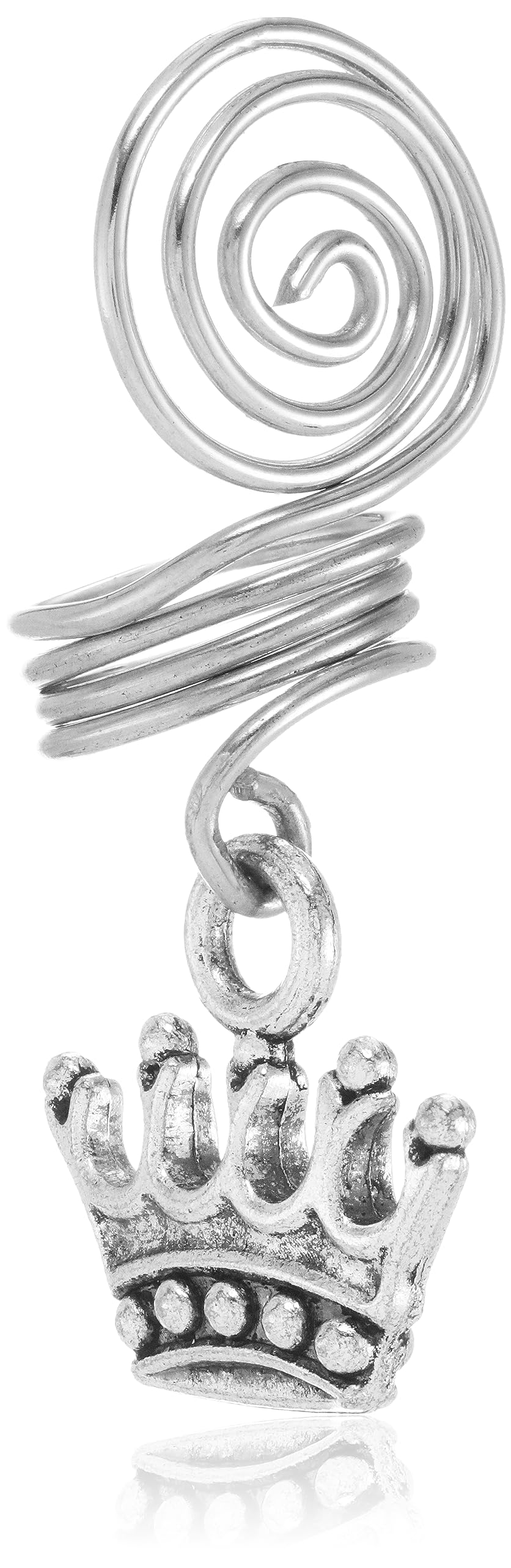 Crown Hair Cuff Hair Jewelry Natural Hair Jewelry Loc Jewelry Natural Hair Accessory - Trendy Home Mart