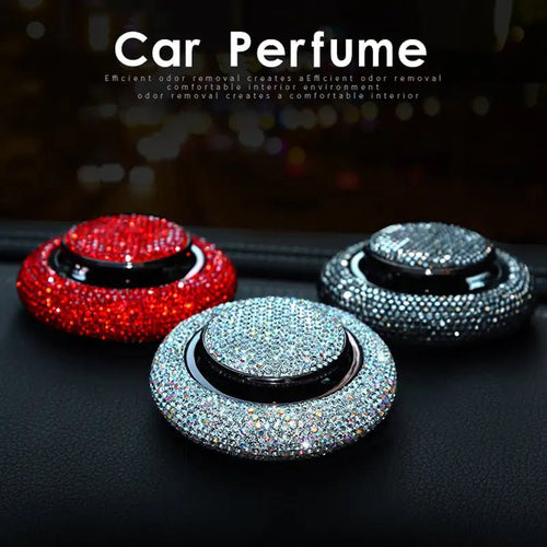 Crystal Diamond Car Air Freshener Solid Perfume - Trendy Home Mart