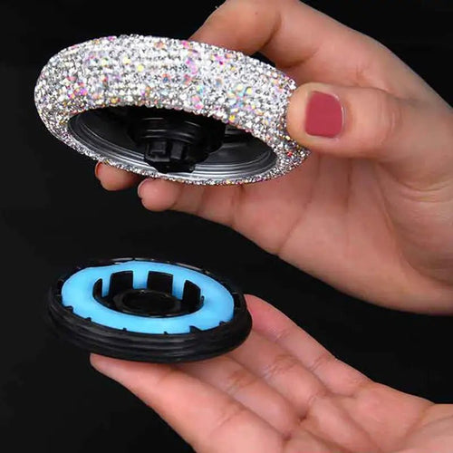 Crystal Diamond Car Air Freshener Solid Perfume - Trendy Home Mart