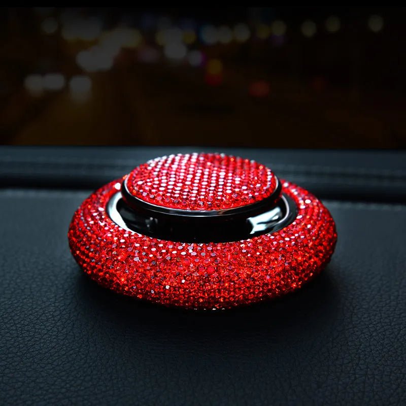 Crystal Diamond Car Air Freshener Solid Perfume - Trendy Home Mart