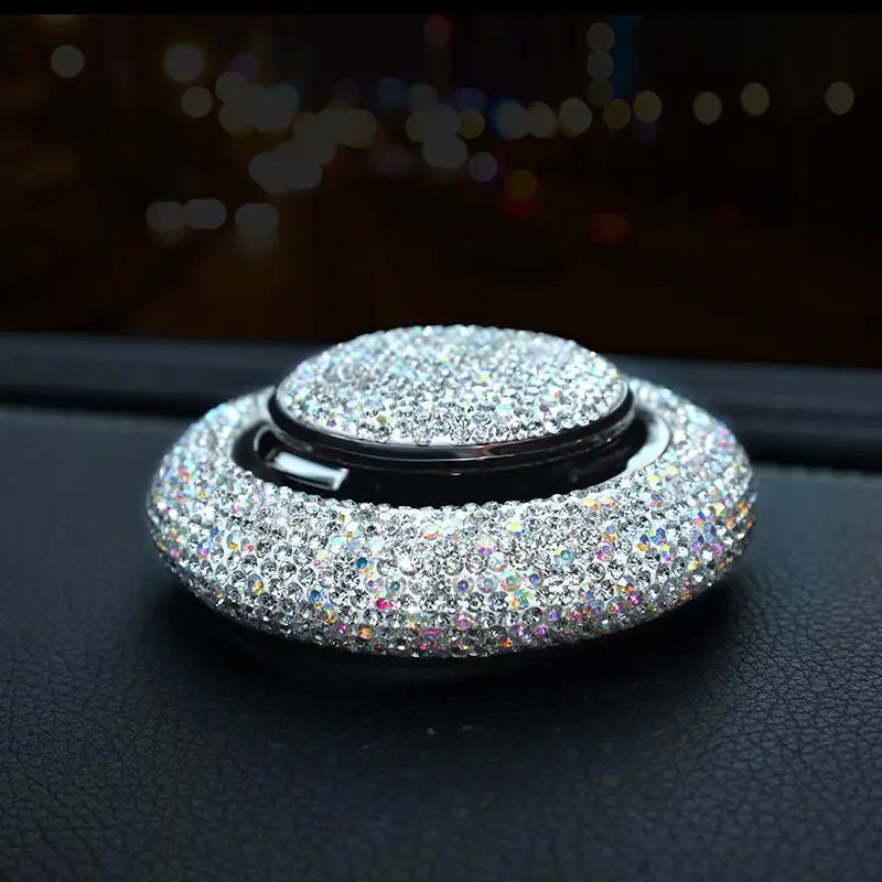 Crystal Diamond Car Air Freshener Solid Perfume - Trendy Home Mart