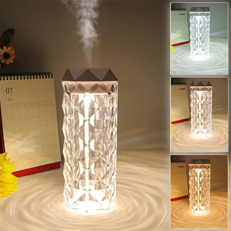 Crystal Lamp Air Humidifier - Trendy Home Mart