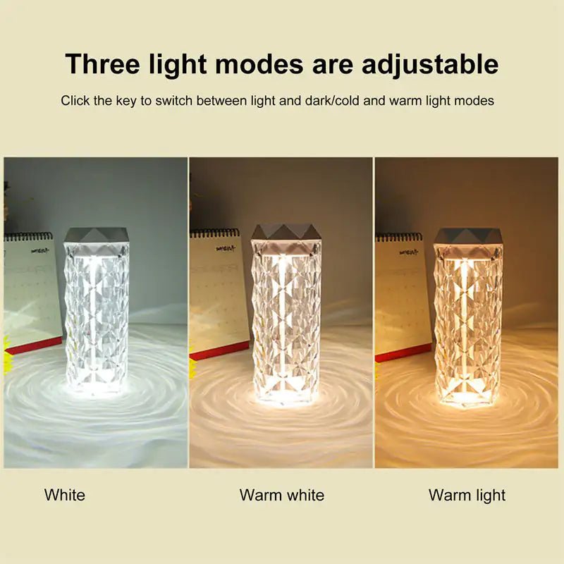 Crystal Lamp Air Humidifier - Trendy Home Mart