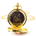 Cartoon Female Quartz Necklace Pocket Watch