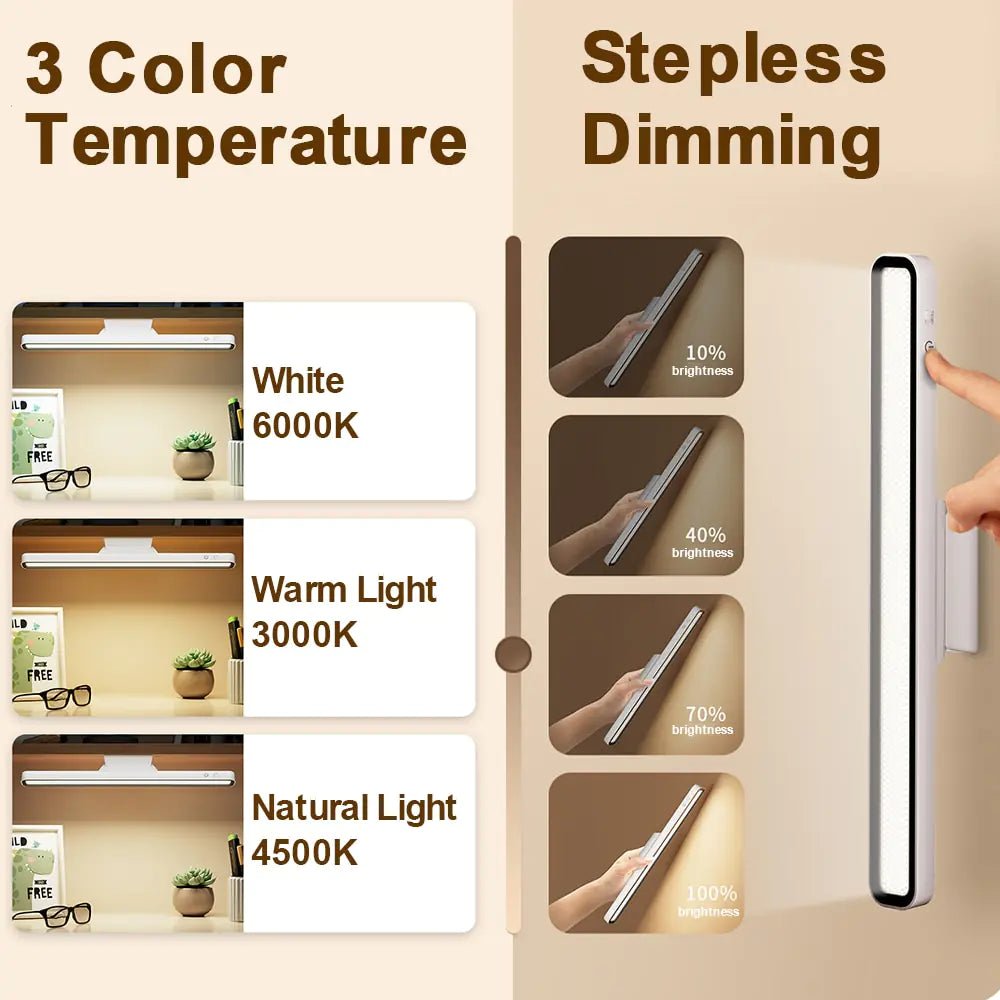 Desk Lamp LED USB Rechargeable - Trendy Home Mart